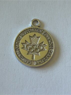 Buy 2, get 1 free! Canadian Olympic Association Sterling Silver Charm